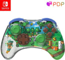 PDP REALMz Wireless Nintendo Switch Pro Controller, Customizable LED, 40 Hour Rechargeable Battery Power,Officially Licensed by Nintendo: Minecraft Steve -Forest Biome - Standard Edition Edition
