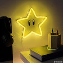 Super Mario Bros Super Star LED Neon Wall Light
