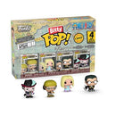 Bitty Pop! One Piece: Usopp / Kaya / Kuro / Mystery [4-Pack]