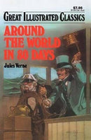 (Great Illustrated Classics) Jules Verne - Around the World in 80 Days (Hardcover) (used)