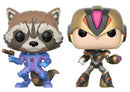 Pop! Marvel vs. Capcom: Rocket vs Mega Man X [2-Pack] (Player 2) (used)