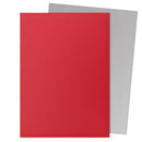 Dragon Shield Sleeves - Matte Dual: Crimson & Silver (100 Count)