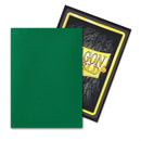 Dragon Shield Sleeves - Matte Dual: Might (Green) (100 Count)