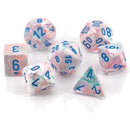 Chessex 7 Mini-Die Set: Festive: Pop Art / Blue