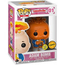 Pop! Garbage Pail Kids: Adam Bomb [01] Chase Variant - Glow in the Dark (used)