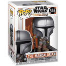 Pop! Star Wars - The Mandalorian: The Mandalorian [345] (Chrome) (used)