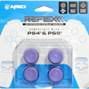 KMD Reflex Thumb Grips 4-Pack for Sony PlayStation 5 & Playstation 4