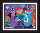 Care Bears Animation Cel Art Scene - The Grumpy Effect