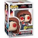 Pop! Doctor Strange - Multiverse of Madness: Wanda Maximoff [1216] Glow in the Dark (used)