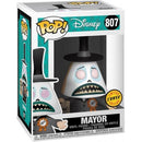 Pop! Nightmare Before Christmas: Mayor [807] Chase Variant - Worried Face (used)
