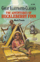 (Great Illustrated Classics) Mark Twain - The Adventures of Huckleberry Finn (Hardcover) (used)