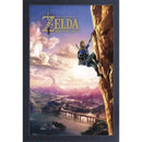 Legend of Zelda: Breath of the Wild Archer Link 11"X17" Framed Print