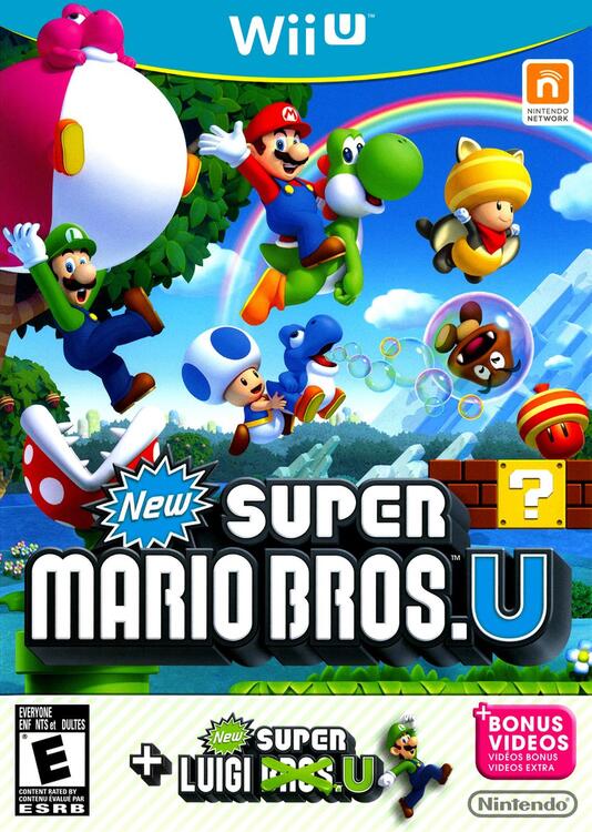 New Super Mario Bros. U + New Super Luigi U (used)