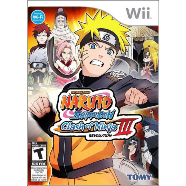 Naruto Shippuden: Clash of Ninja Revolution 3 (used)