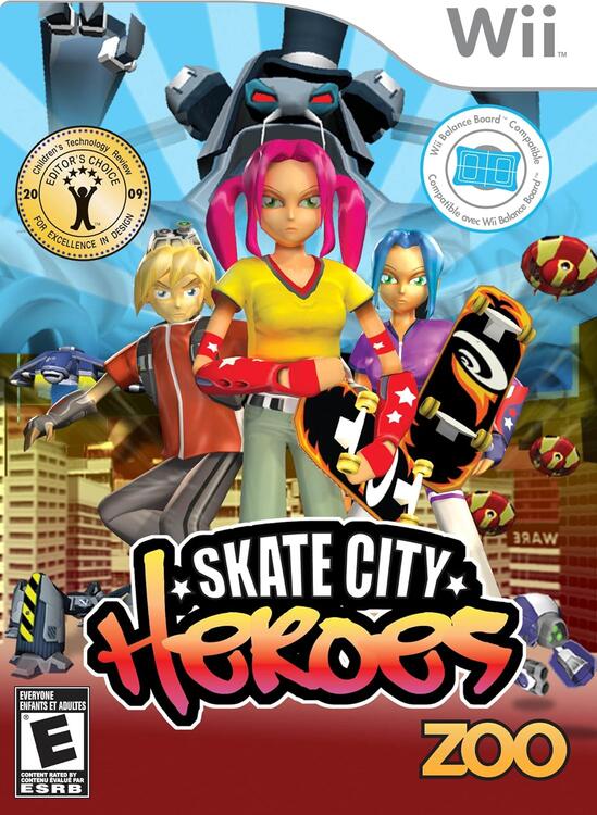 Skate City Heroes (used)