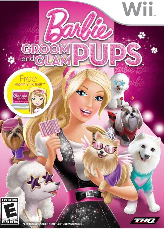 Barbie: Groom and Glam Pups (used)