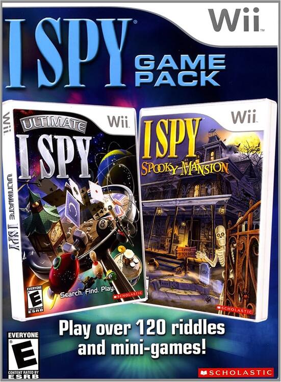I Spy Game Pack: Ultimate and Spooky Mansion