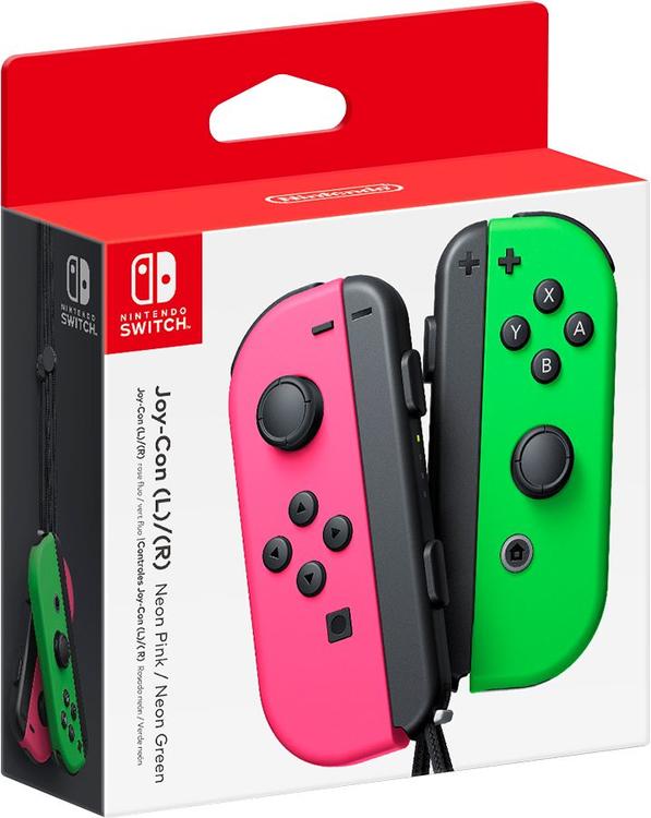 Joy-Con Neon Pink & Neon Green (used)