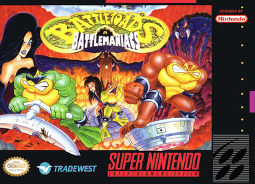 Battletoads In Battlemaniacs (used)