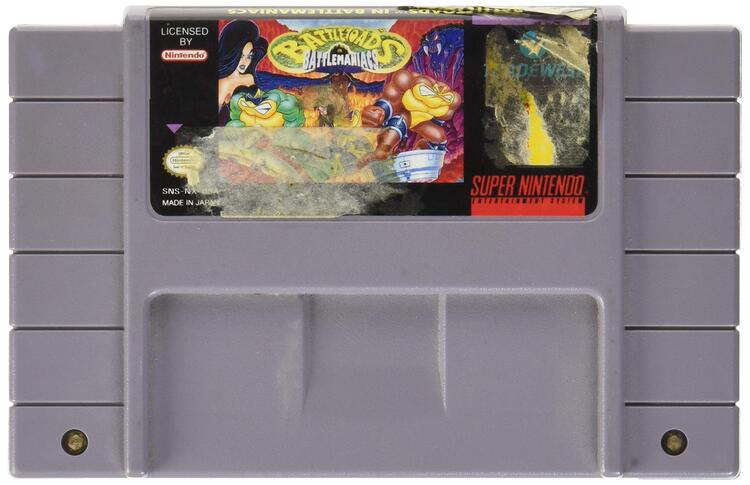 Battletoads In Battlemaniacs (used)