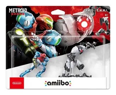 Metroid Dread: Samus & E.M.M.I. Amiibo (2-Pack) (used)