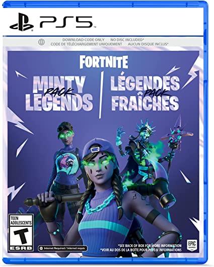 Fortnite Minty Legends Pack (Code in Box) (used)