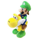 Super Mario Collection - Luigi Riding Yoshi 8" Plush Toy