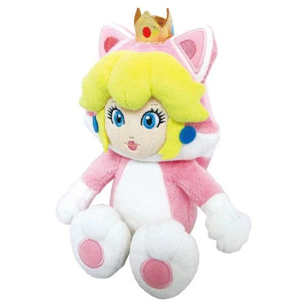 Super Mario 3D World - Cat Peach 10" Plush Toy