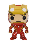 Pop! Captain America - Civil War: Iron Man (Unmasked) [136] (used)