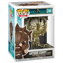 Pop! Aquaman: Arthur Curry as Gladiator [244] (Gold) (used)