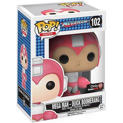 Pop! Mega Man: Mega Man - Quick Boomerang [102] (used)