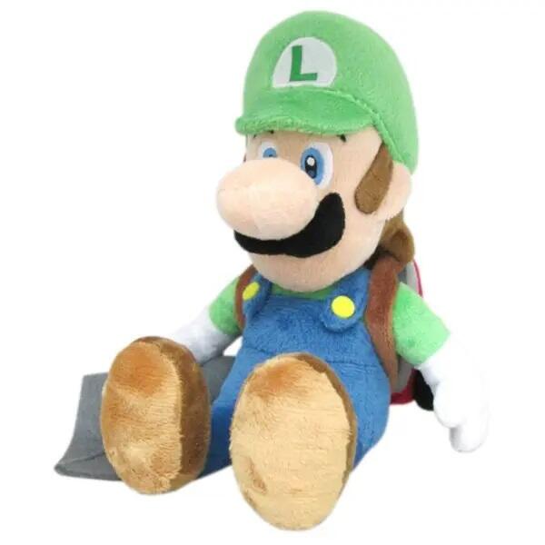 Luigi's Mansion - Luigi with Poltergust 5000 7" Plush Toy