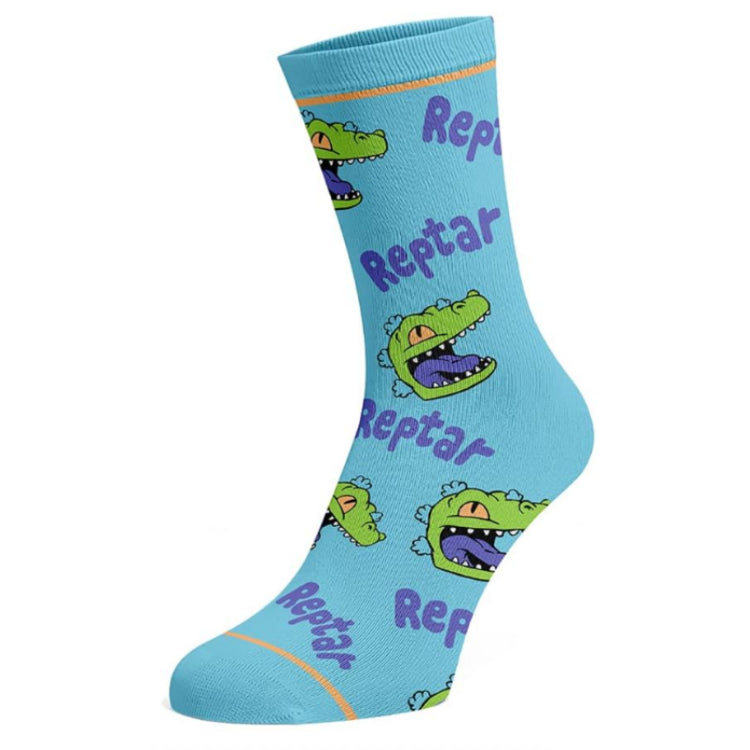 Rugrats Reptar Crew Socks