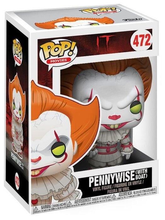Pop! IT: Pennywise with Boat [472] (used)