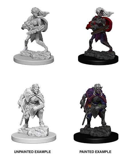 D&D Nolzur's Marvelous Unpainted Miniatures - Wave 04: Drow