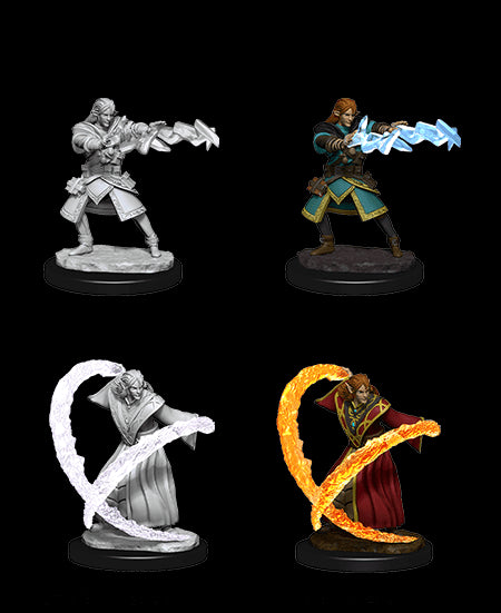 D&D Nolzur's Marvelous Unpainted Miniatures - Wave 13: Elf Wizard Male
