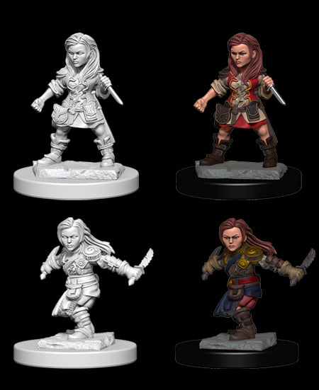 D&D Nolzur's Marvelous Unpainted Miniatures - Wave 01: Halfling Rogue Female