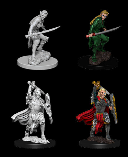 D&D Nolzur's Marvelous Unpainted Miniatures - Wave 06: Elf Fighter Female