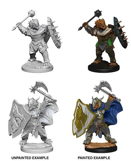 D&D Nolzur's Marvelous Unpainted Miniatures - Wave 04: Dragonborn Paladin Male