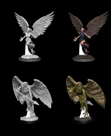 D&D Nolzur's Marvelous Unpainted Miniatures - Wave 11: Harpy & Aarakocra