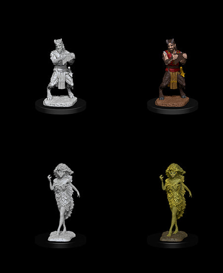 D&D Nolzur's Marvelous Unpainted Miniatures - Wave 11: Satyr & Dryad
