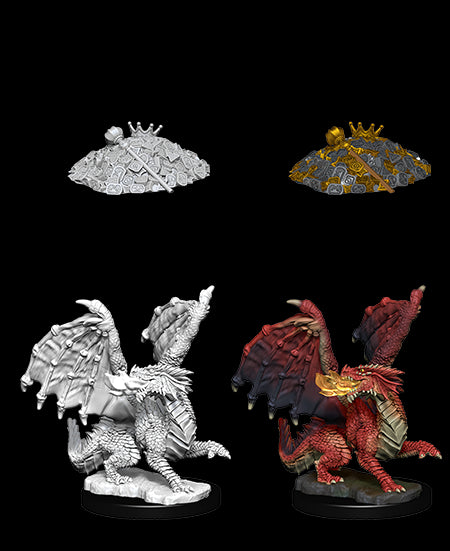 D&D Nolzur's Marvelous Unpainted Miniatures - Wave 10: Red Dragon Wyrmling