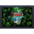 Legend of Zelda Link’s Forest 11"X17" Framed Print