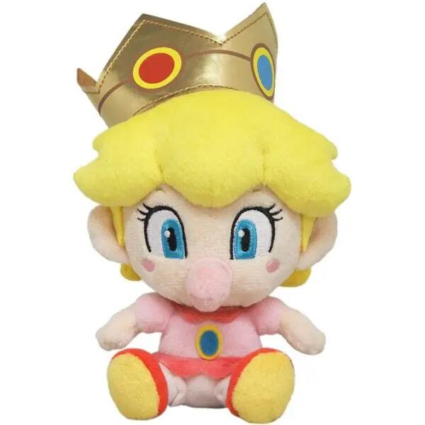 Super Mario All Star Collection - Baby Peach 6" Plush Toy