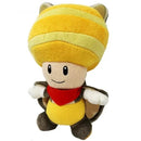 New Super Mario Bros. U - Flying Squirrel Yellow Toad 8" Plush Toy