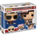 Pop! Marvel vs. Capcom: Captain Marvel vs Chun-Li [2-Pack] (used)