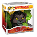 Pop! Lion King: Scar with Flames [544] (Green) (used)