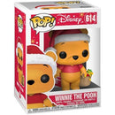Pop! Disney: Winnie the Pooh in Santa Hat with Presents [614] (used)
