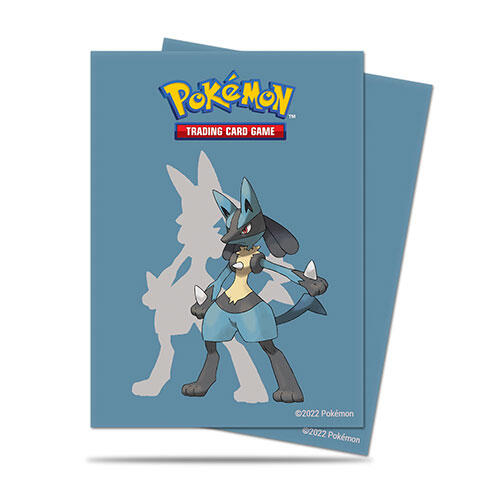 Deck Protector Sleeves - Pokemon: Lucario (65 Count)