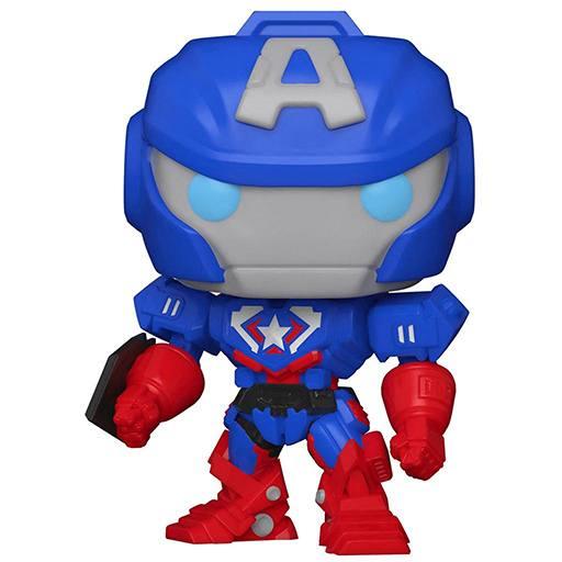 Pop! Avengers - Mech Strike: Captain America [829] (used)